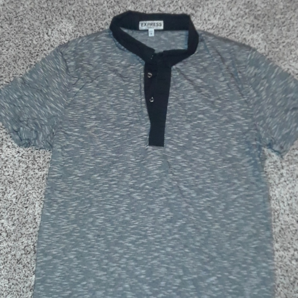 Express button down short sleeve